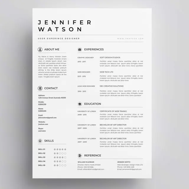 Contoh resume
