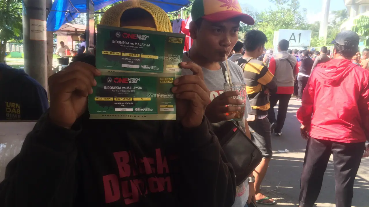 Calo Tiket Indonesia Vs Malaysia