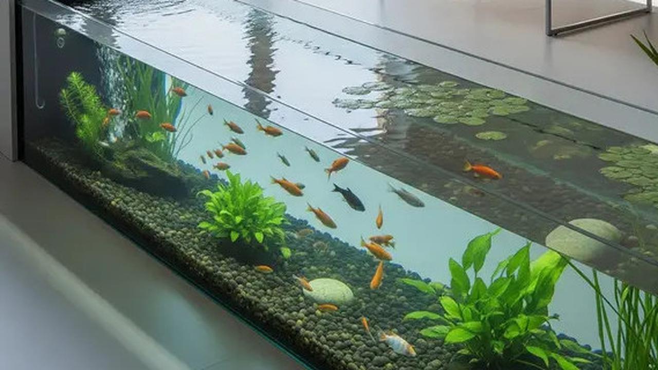Pilihan Desain Kolam Ikan di Rumah: Kaca, Batu Alam atau Beton, Mana yang Terbaik?