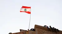 Ilustrasi bendera Lebanon. (Unsplash/ Charbel Karam)
