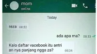 6 Chat Ibu ke Anak Ini Polos Banget, Bikin Ketawa (sumber: Instagram.com/awreceh.id)