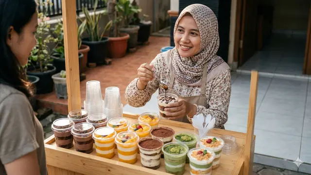 Ide Jualan Makanan untuk IRT Modal Rp1 Juta (Foto: Gemini AI)