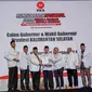 Partai Keadilan Sejahtera (PKS) secara resmi memberikan Surat Keputusan (SK) model B1-KWK kepada pasangan calon Gubernur dan Wakil Gubernur Kalimantan Selatan, Muhidin-Hasnuryadi Sulaiman di Pilgub Kalsel 2024. (Ist).