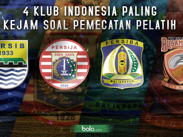 4 Klub Indonesia Paling Kejam Soal Pemecatan Pelatih Indonesia Bola Com