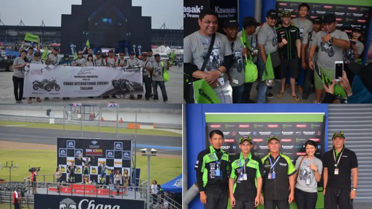 Kawasaki Indonesia Ajak Pengguna Ninja 650 dan ER-6n Nonton WSBK
