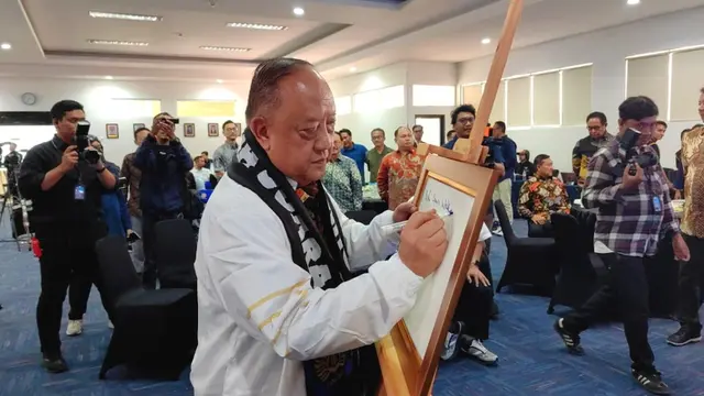 Bedah buku milik KONI Pusat berjudul Sports Intellegence