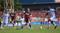 Kalteng Putra kalah 0-1 dari PSM Makassar pada 32 besar Piala Indonesia di Stadion Andi Mattalatta Mattoangin, Minggu (3/2/2019). (Bola.com/Abdi Satria)