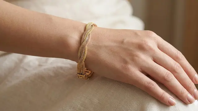 Gelang Twist Model Anyaman Tikar