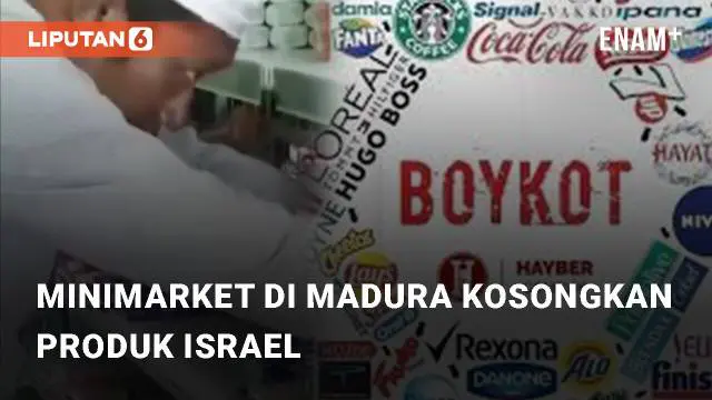 Beredar video viral terkait pengosongan produk-produk dari Israel. Aksi ini terjadi di sebuah minimarket di Pamekasan, Madura