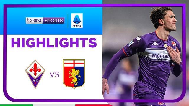 Berita video highlights kemenangan besar Fiorentina pada pekan ke-22 Liga Italia (Serie A) 2021/2022 saat menghadapi Genoa, Selasa (18/1/2022) dinihari WIB.