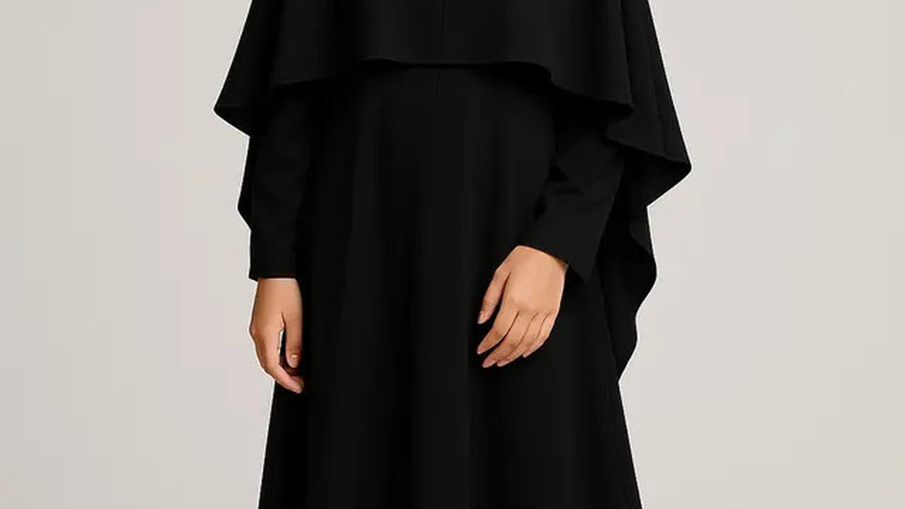 5 Model Gamis Hitam Polos Remaja Terbaru, Tampil Modis dan Tidak Membosankan di 2025