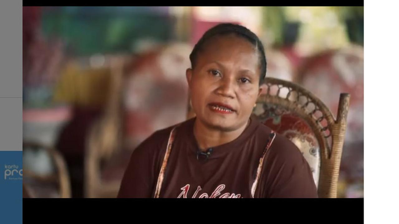 Peserta Kartu Prakerja Grace Woisiri, wanita asal Jayapura, Papua