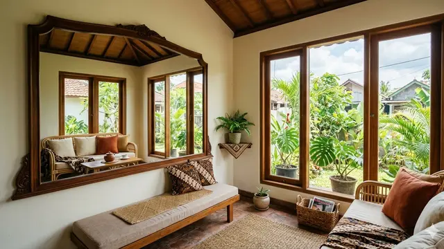 Tips Dekorasi Rumah Kecil (Foto: Gemini AI)