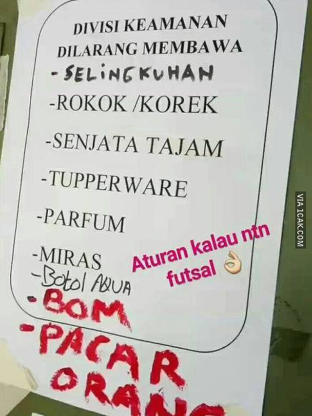 6 Imbauan Dilarang Selingkuh Ini Bikin Geleng Kepala