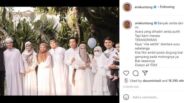 Arie Untung (Foto: Instagram/@ariekuntung)