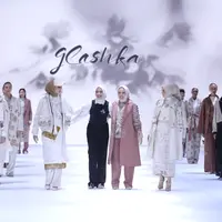 Lihat di sini kreasi tiga desainer wanita sabamodest, Solo Putri, dan Glaskha dalam peragaan  Fashionlink  'Her Heart, Her World' di JFW 2025. (Dok: Fimela/Daniel Kampua).