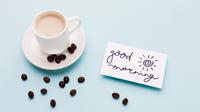 Ilustrasi Ucapan Selamat Pagi (Photo created by freepik)