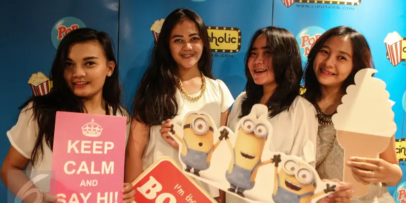 Minions Diserbu Penggemarnya di Jakarta