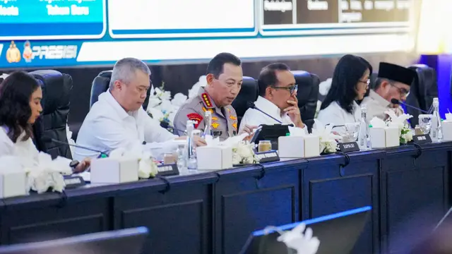 Kapolri Hadiri Rakor Lintas Sektoral
