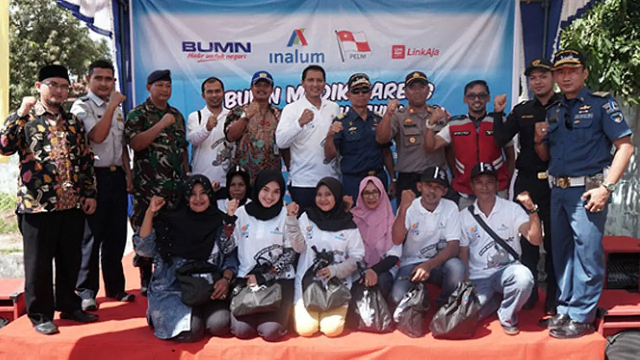 INALUM Berangkatkan 1.000 Peserta Mudik Rute Batam-Belawan Menggunakan Kapal