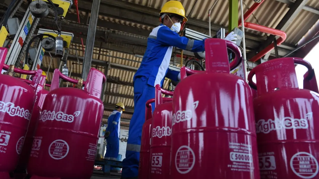 PT Pertamina menaikkan harga LPG nonsubsidi berkisar antara Rp 1.600 - Rp 2.600 per kilogram (Kg) di Desember 2021 ini. Dok Pertamina