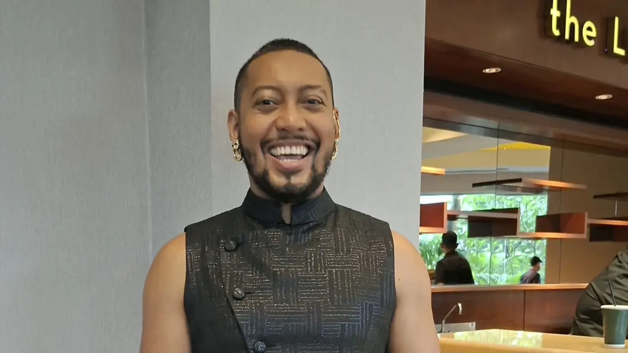 Magistus Miftah dalam Press Conference Official Trailer "Ghost in the Cell"