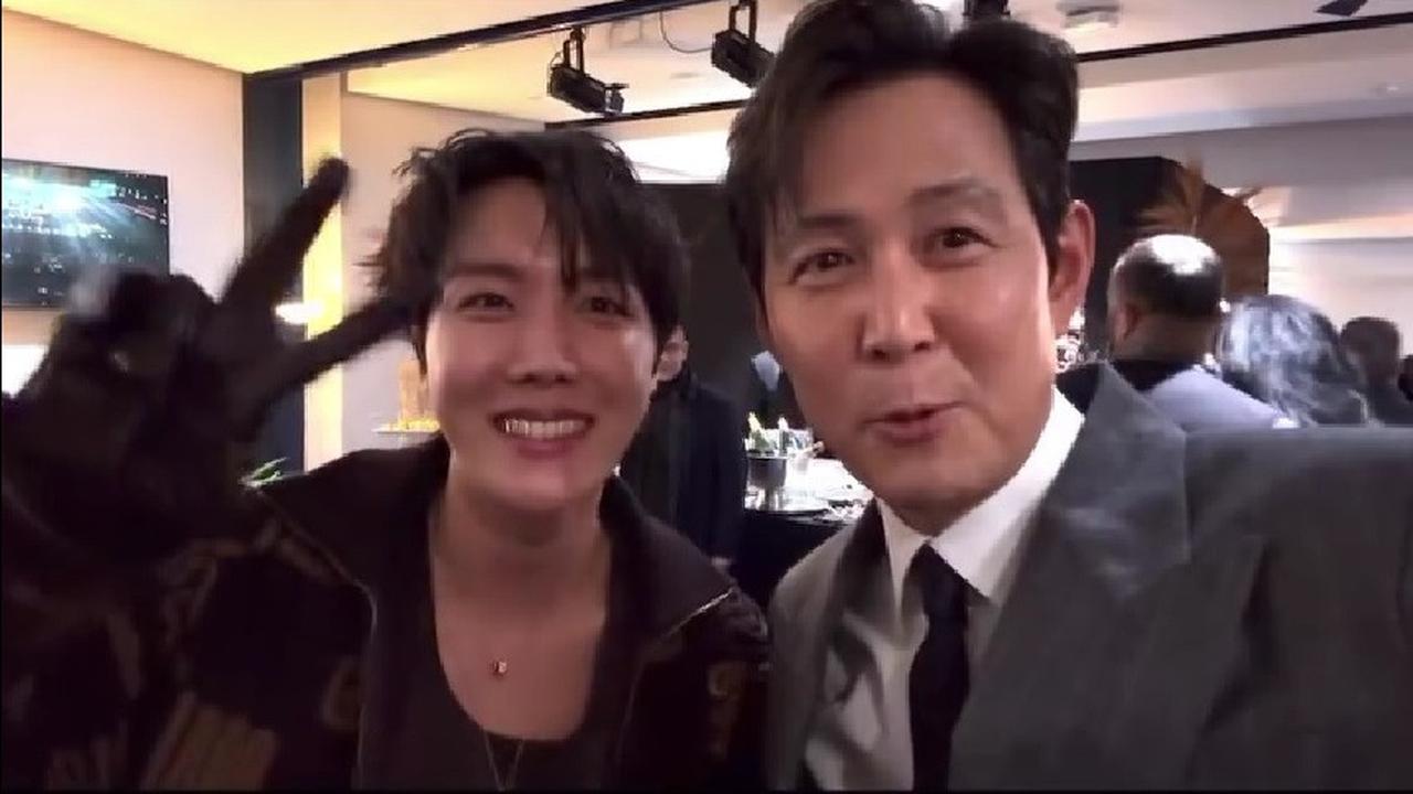 Lee Jung Jae Bagikan Momen Bersama G-Dragon BIGBANG dan J-Hope BTS saat Hadiri Le Gala Des Pieces Jaunes