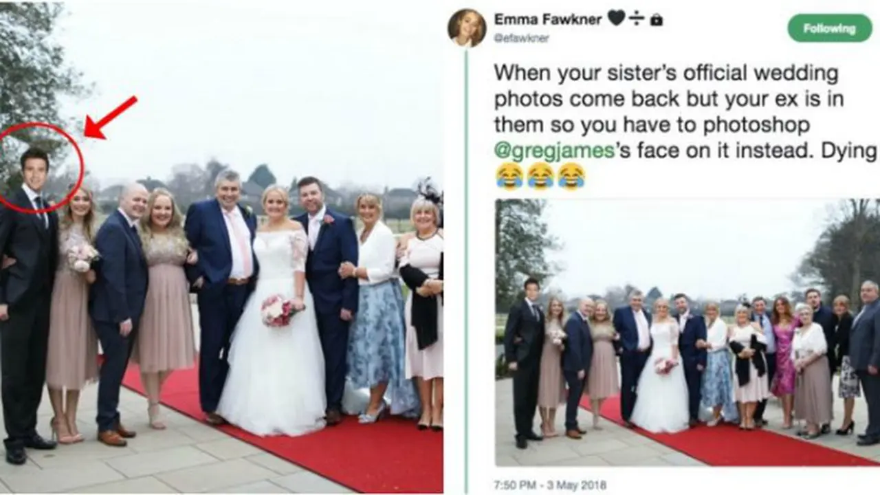 Teknologi edit foto membantu 'menyingkirkan' seseorang dari tampilan foto.