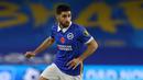 2. Jahanbakhsh - Penyerang Brighton & Hove Albion memiliki nama lengkap Alireza Jahanbakhsh ini cukup sulit diucapkan oleh komentator Liga Inggris. Jahanbakhsh merupakan pesepak bola asal Iran yang bergabung dengan Brigthon pada bursa transfer 2018. (AFP/Gareth Fuller/pool)