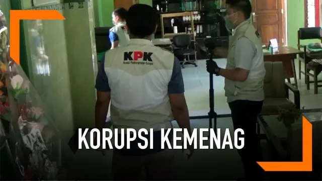 Untuk menelusuri kasus korupsi jual beli jabatan yang melibatkan Romahurmuziy, KPK menggeledah Kantor Kemenag Gresik.