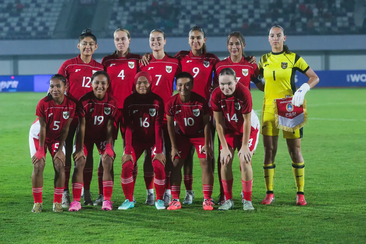 Timnas Indonesia Putri Vs Kirgistan