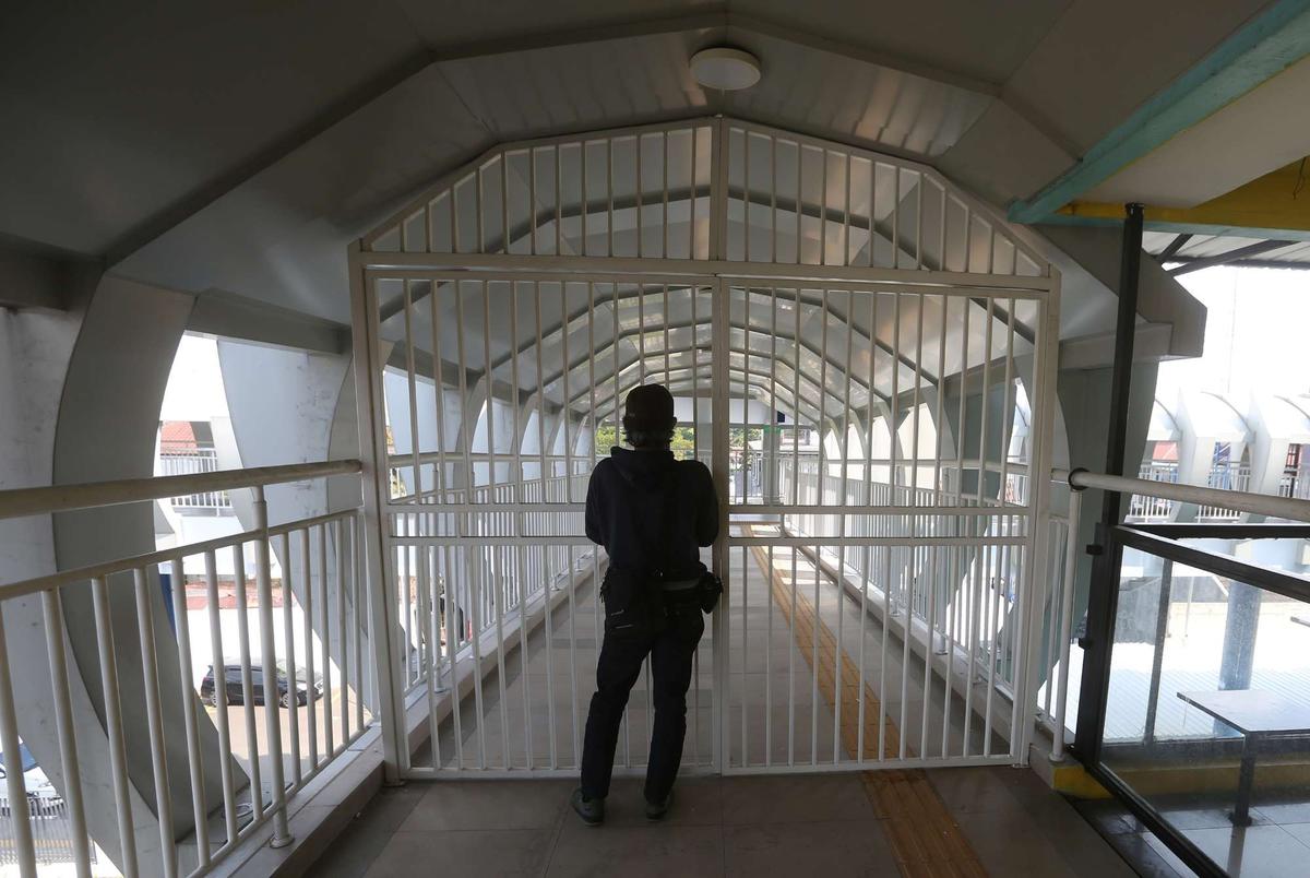 Skybridge Stasiun Bogor-Paledang