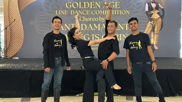 Tanti Damayanti di sela-sela acara yang berlangsung di Mal Alam Sutera, Tangerang, Minggu (22/10/2023).