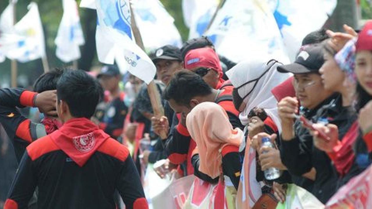 Ribuan buruh di Sukabumi belum terima THR Lebaran
