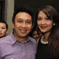 Augie Fantinus dan istri, Diana Bustami (Liputan6.com).