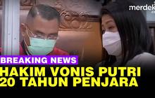 VIDEO: Detik-Detik Putri Candrawathi Divonis 20 Tahun Penjara