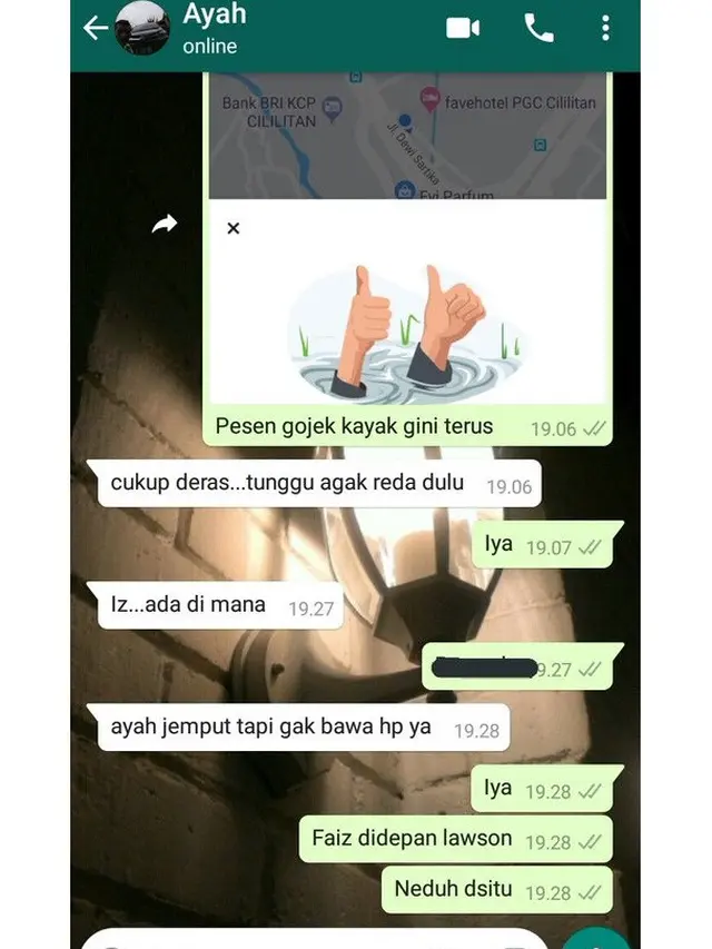 6 Chat Anak ke Ayah Minta Jemput Ini Bikin Senyum
