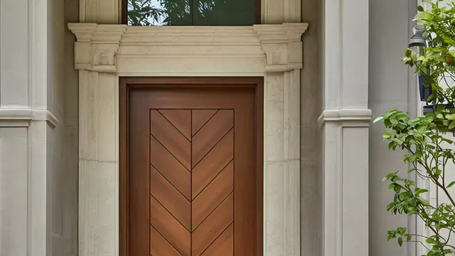 Model Pintu Rumah 1 Pintu