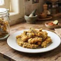 Resep Belut Crispy Tahan Lama. (AI Generated)