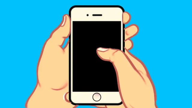cara genggam smartphone (foto: brightside)