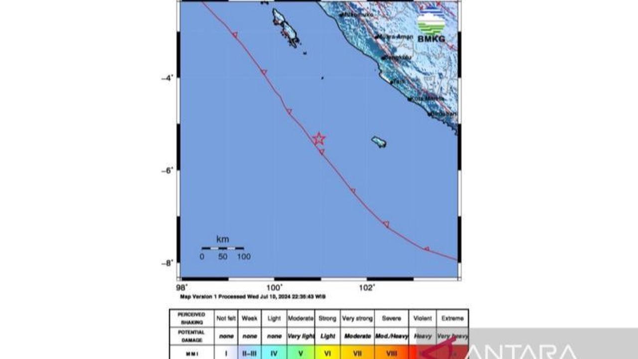 BMKG memastikan gempa tersebut adalah jenis gempa dangkal yang diakibatkan oleh adanya aktivitas subduksi Lempeng Indo-Australia ke bawah Lempeng Eurasia.