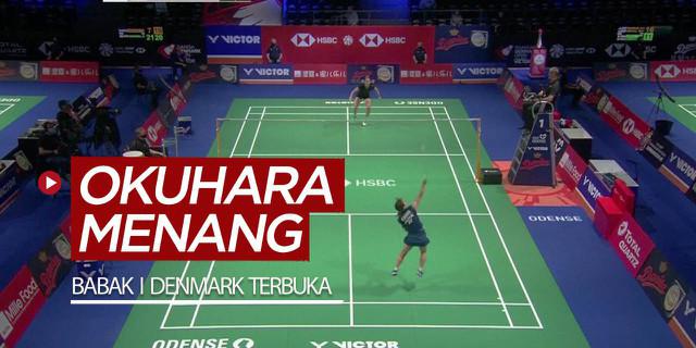 VIDEO: Highlights Bulutangkis, Kemenangan Nozomi Okuhara pada Babak I Denmark Terbuka 2020