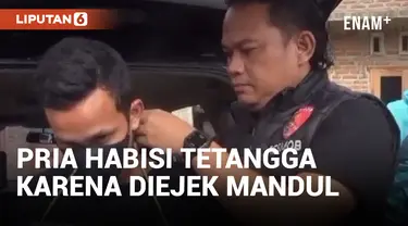 Diejek Mandul, Pria di Lampung Utara Habisi Tetangga Ibu Rumah Tangga