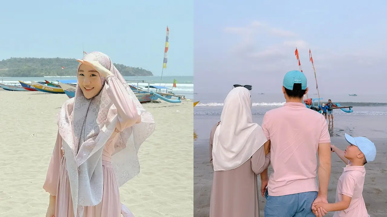 Larissa Chou dan Suami Bulan Madu