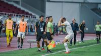 Protes keras pemain Dewa United kepada wasit di laga BRI Liga 1 (Dok Dewa United)