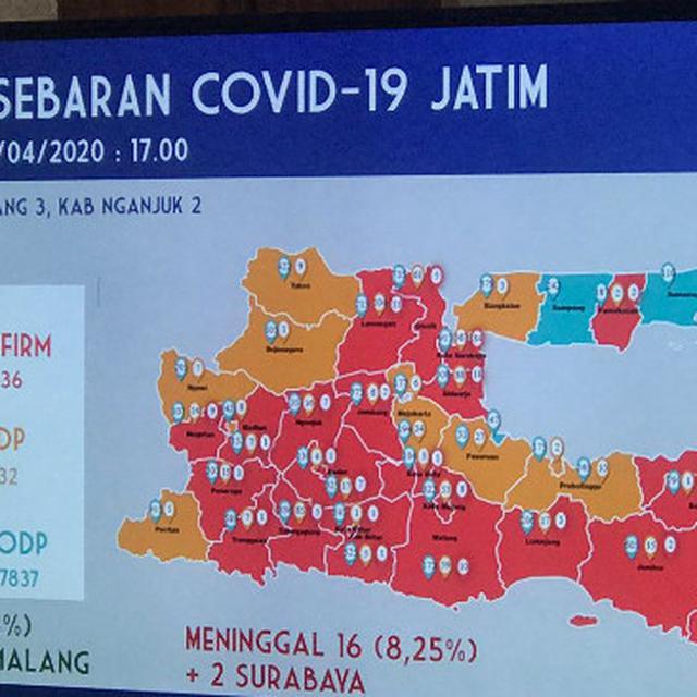 Update Corona Covid 19 Di Jatim Pasien Positif Bertambah