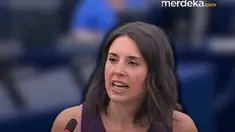 Ruang sidang Parlemen Eropa di Brussels, Belgia, mendadak geger setelah Anggota Parlemen (MEP) asal Spanyol, Irene Montero, melontarkan sindiran super keras yang ditujukan langsung kepada Presiden Amerika Serikat (AS), Donald Trump. Montero nekat menyanyikan lagu ulang tahun bermuatan sarkasme de...