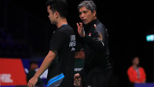 Anthony Sinisuka Ginting - Denmark Open 2024 - Bulu Tangkis
