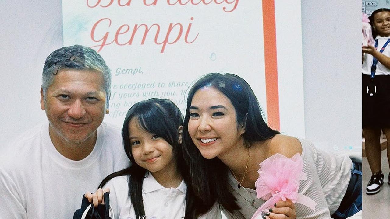 Potret Gading Marten dan Gisella Anastasia Rayakan Ulang Tahun Gempi, Digelar Sederhana Namun Penuh Makna
