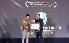 Kabupaten Magetan Raih Tiga Penghargaan Keterbukaan Informasi Publik 2025 dari Komisi Informasi Jatim